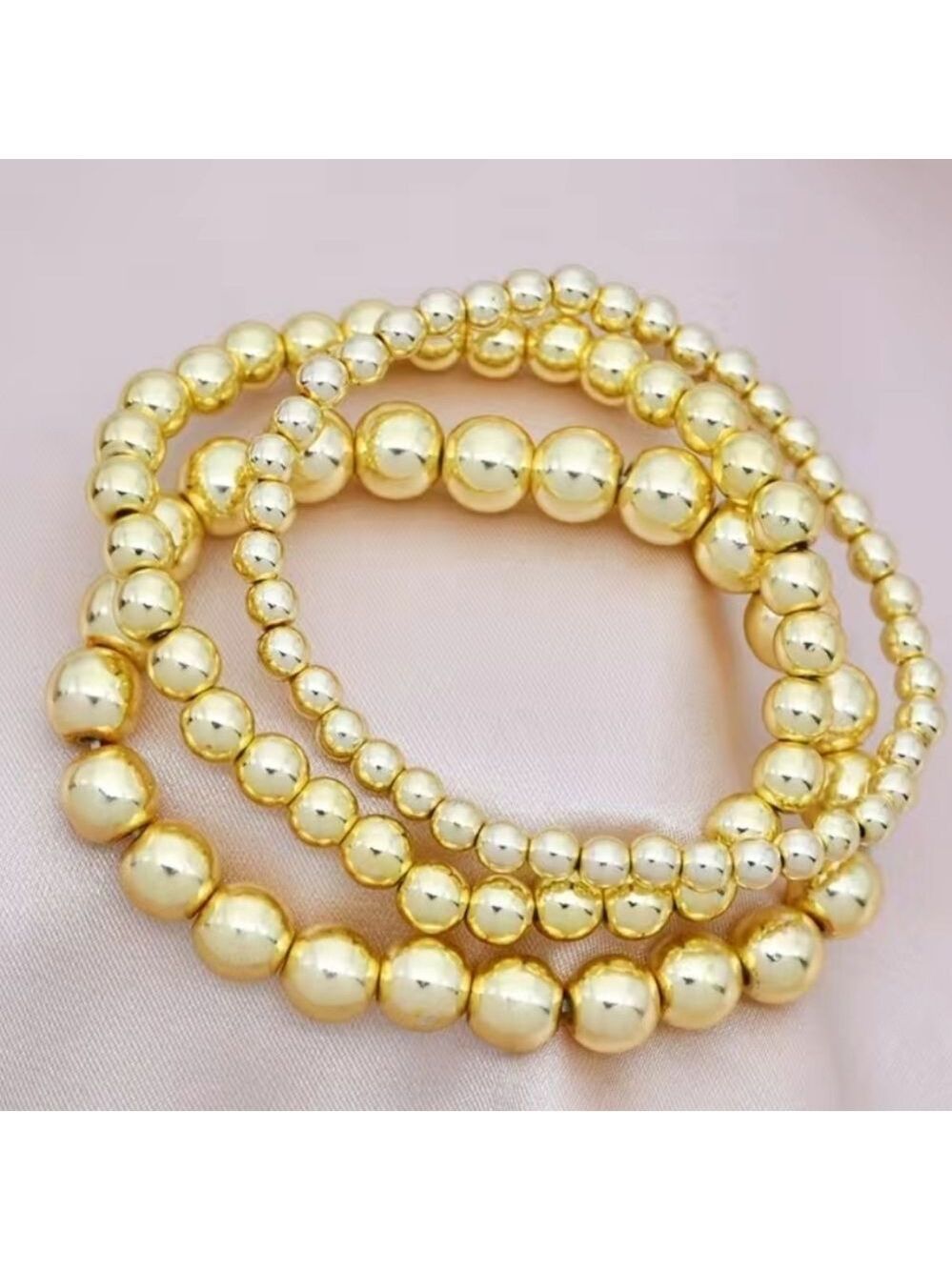 Beaded Bracelet Set of 3
